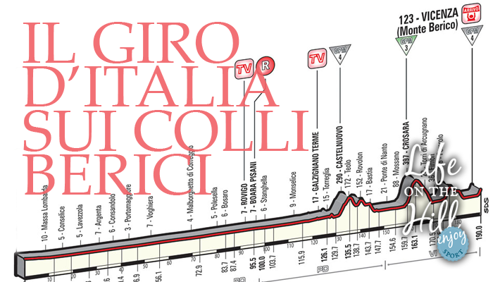 Giro d'Italia sui Colli Berici